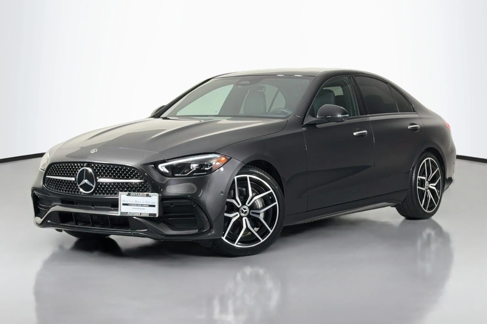 Certified Used 2023 Graphite Grey Metallic Mercedes-Benz C 300 image 1