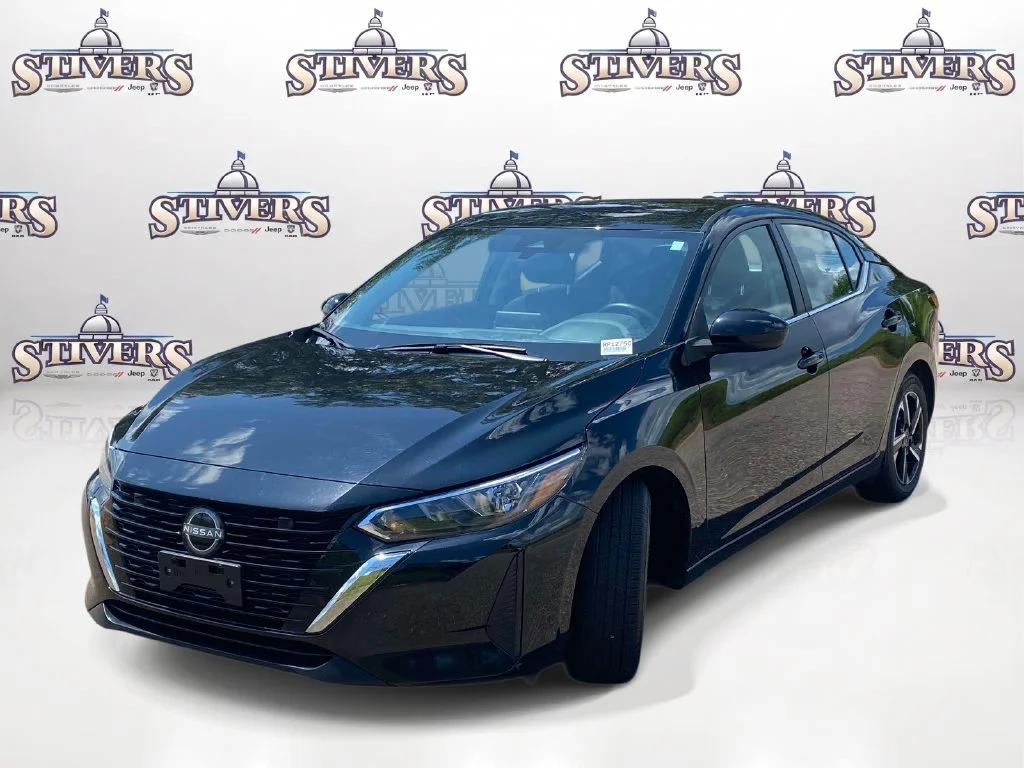 Used 2024 Black Nissan SV image 3