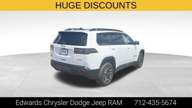 New 2026 Bright White Clear-Coat Exterior Paint Jeep Limited image 8