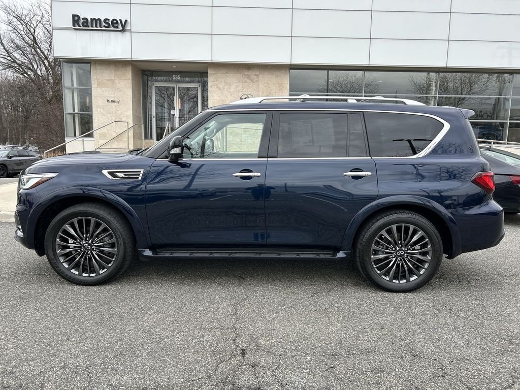 Certified Used 2023 Blue INFINITI Premium Select image 5