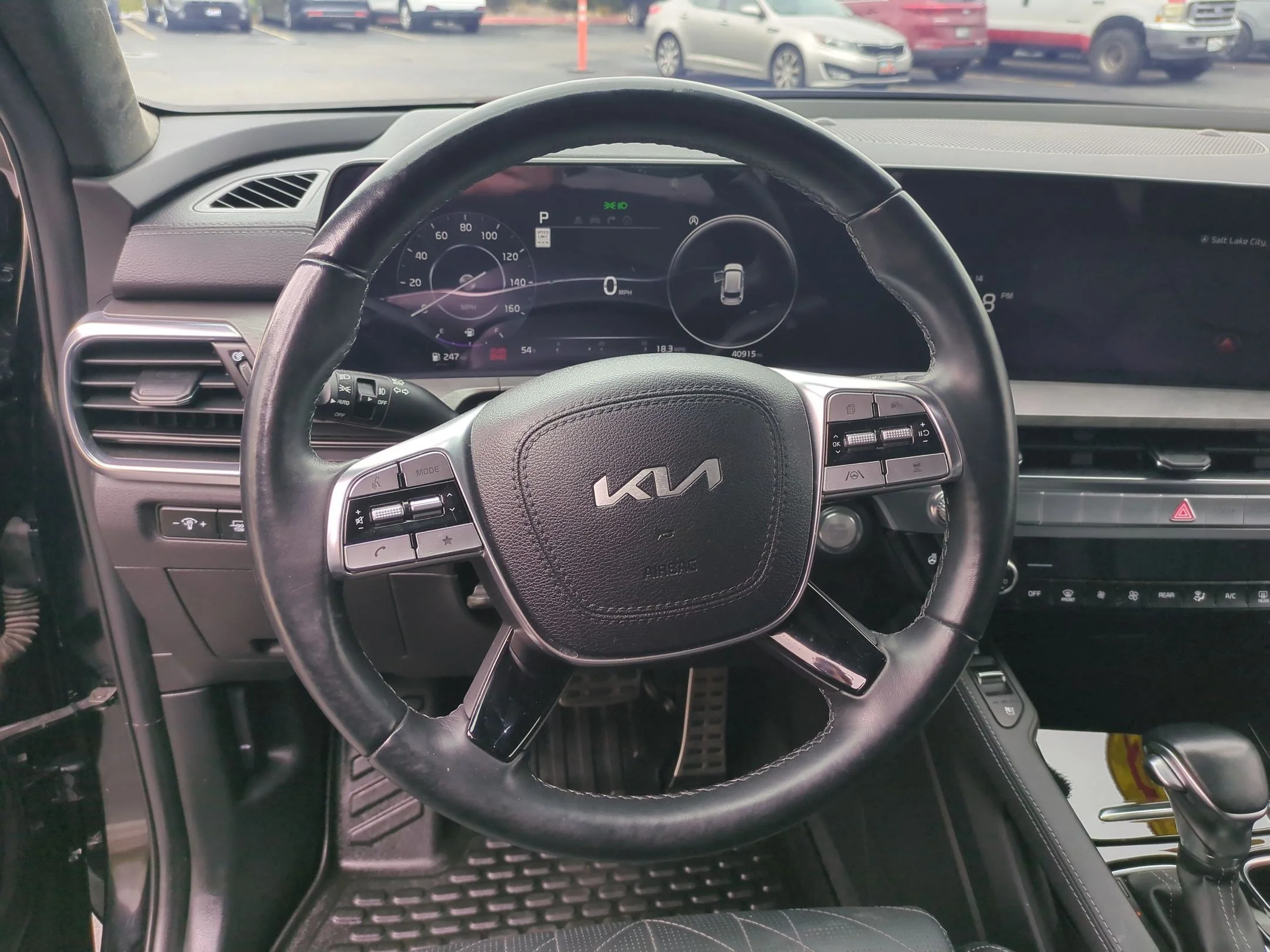 Used 2024 Ebony Black Kia SX Prestige X-Line image 16