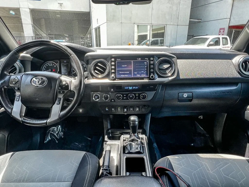 Used 2021 White Toyota TRD Sport image 12