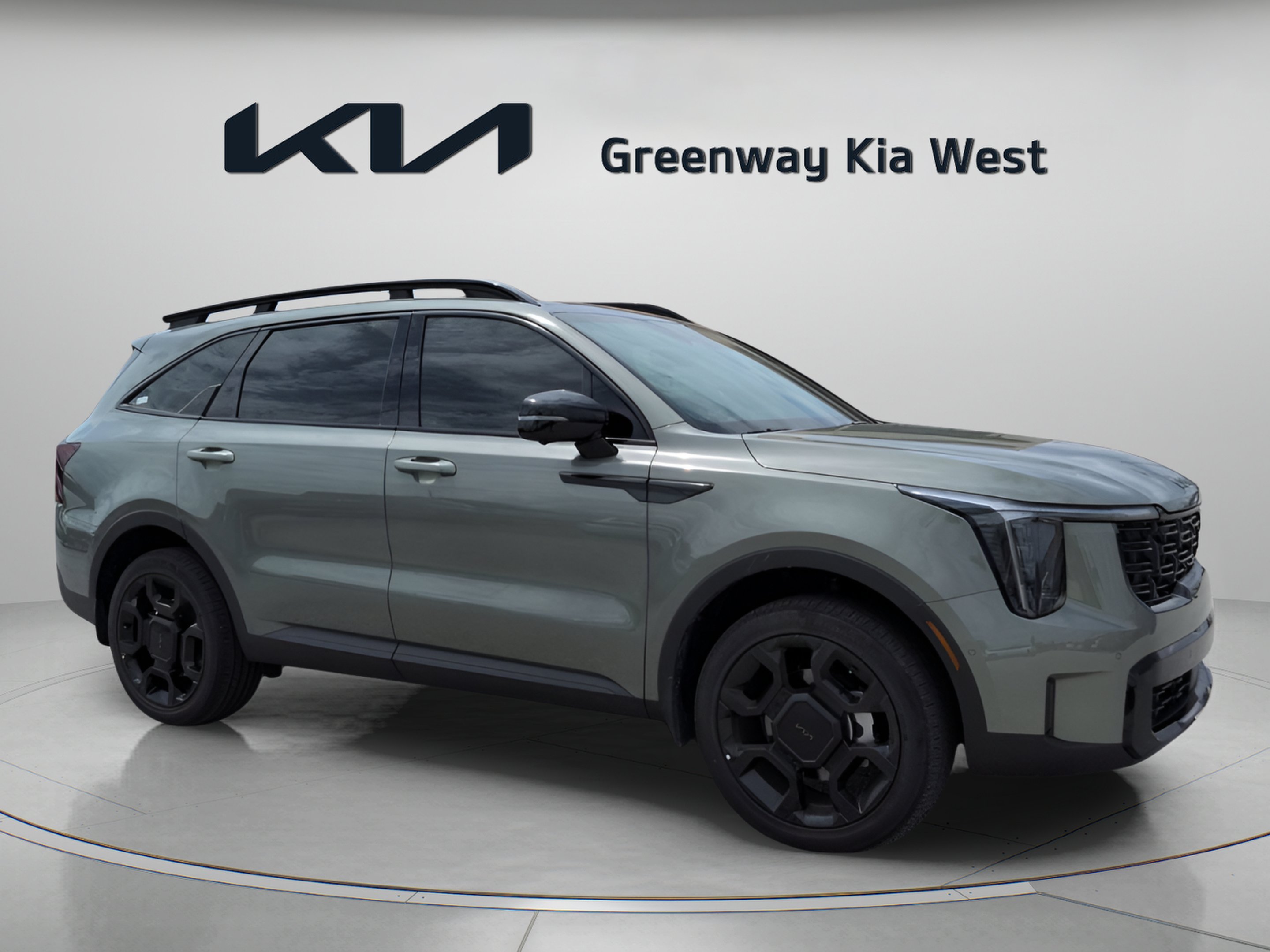 New 2026 Jungle Green Kia X-Line SX Prestige AWD image 1