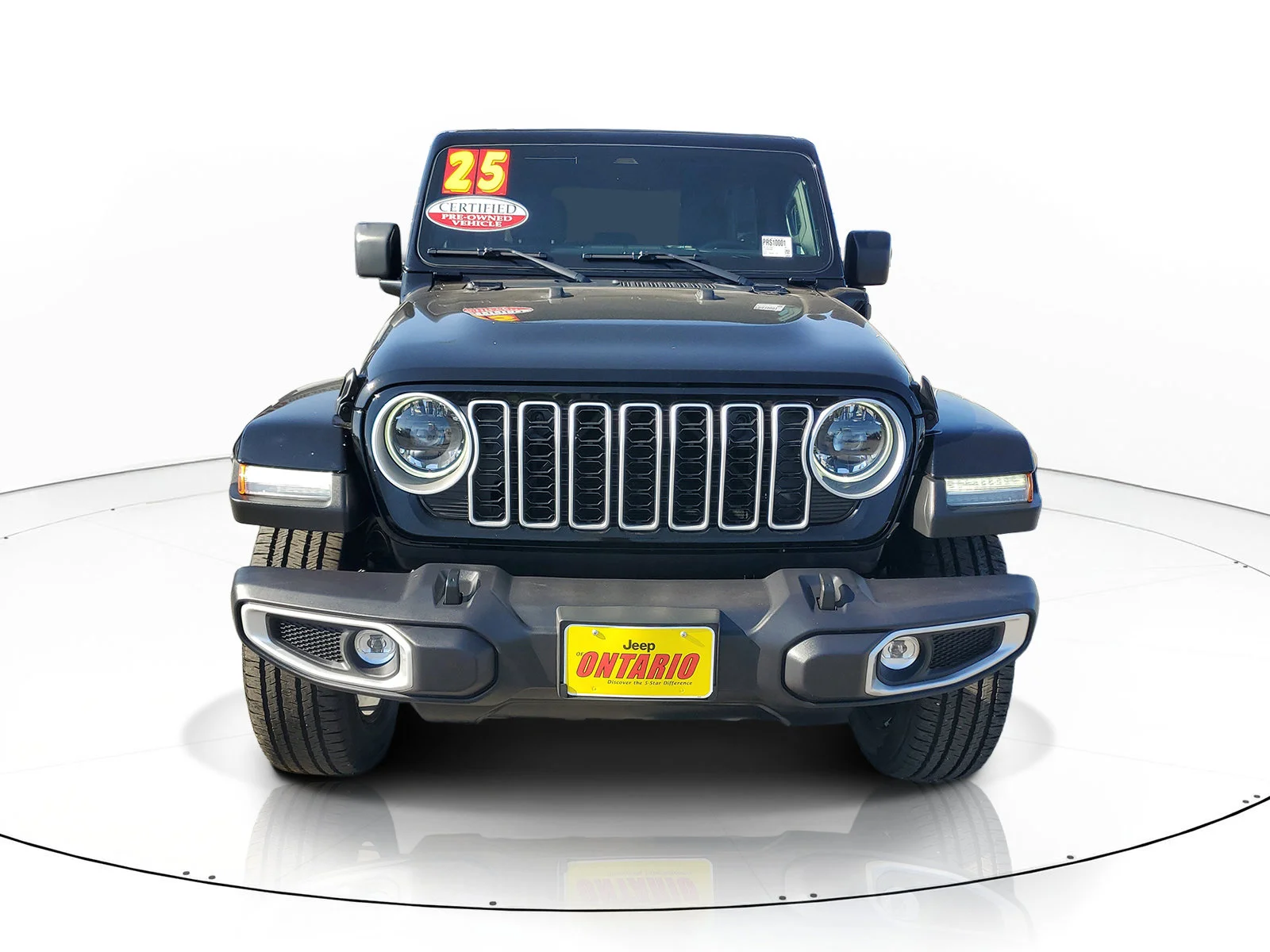 Certified Used 2025 Black Jeep Sahara 4xe image 9