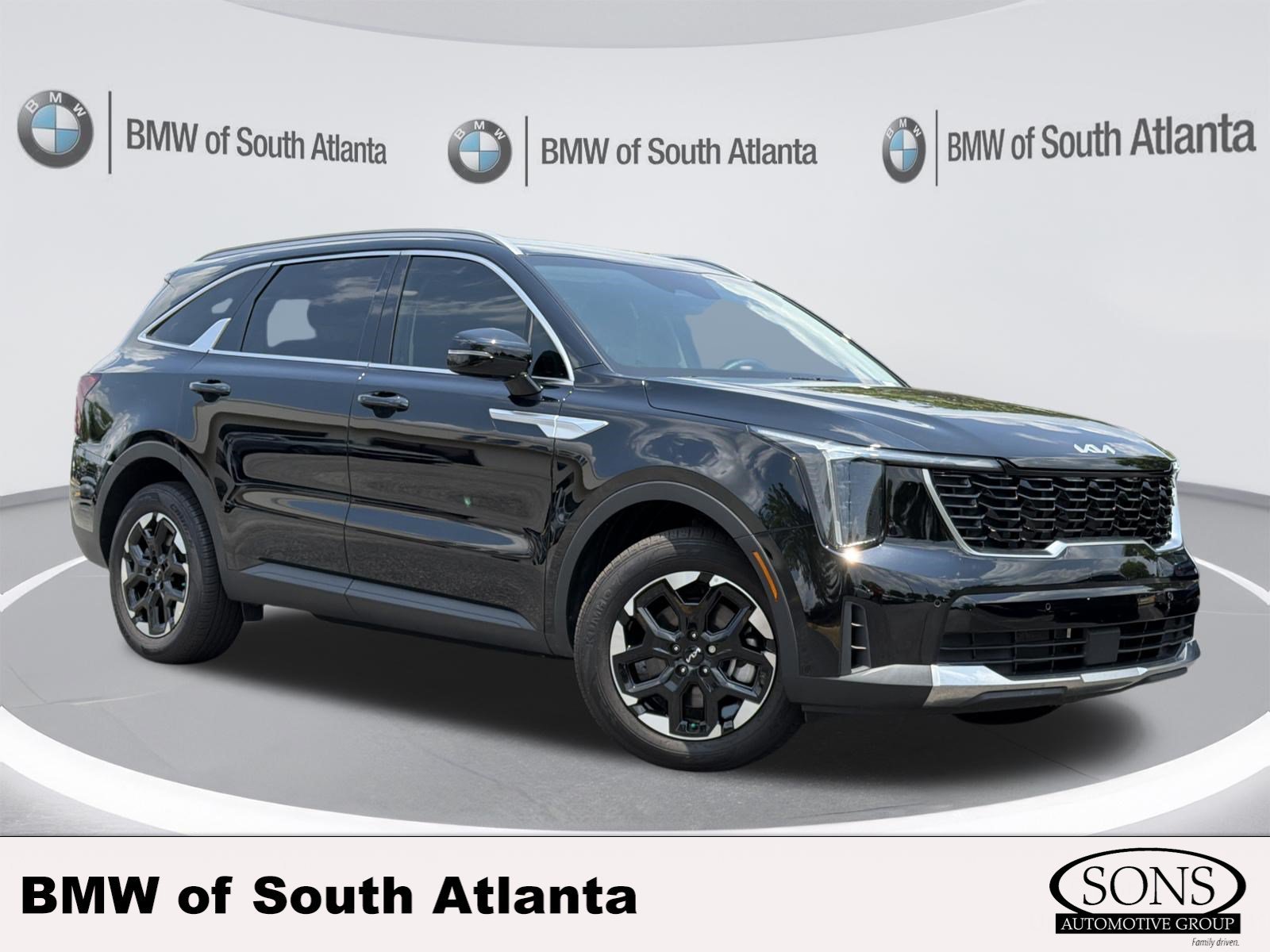 Used 2025 Ebony Black Kia S image 1
