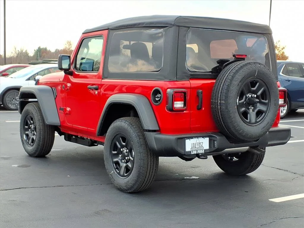 New 2026 Firecracker Red Clear-Coat Exterior Paint Jeep Sport image 4