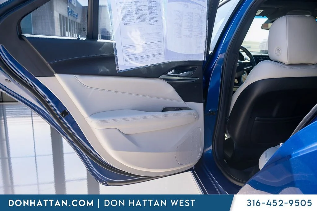 Used 2023 Blue Cadillac Premium Luxury image 24