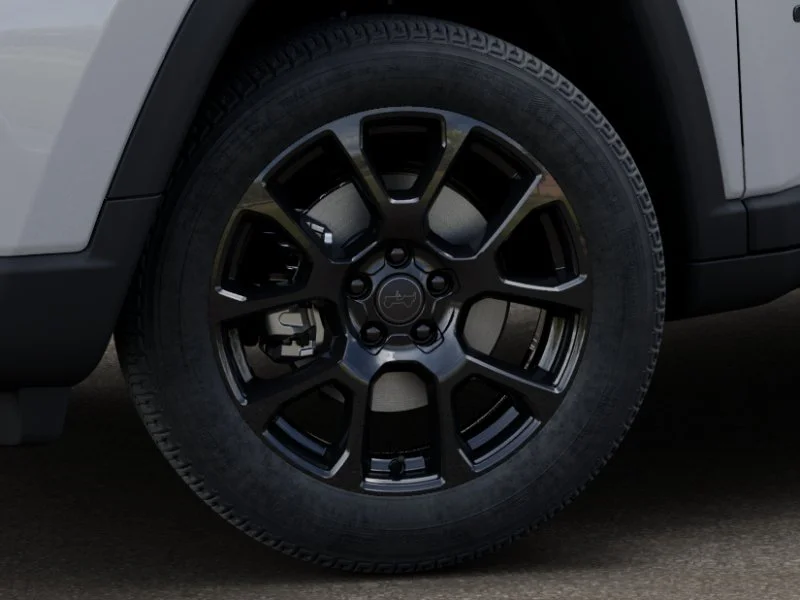 New 2025 Bright White Clear-Coat Exterior Paint Jeep Latitude image 27