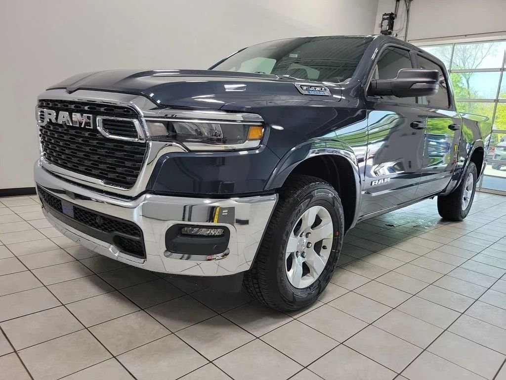 New 2026 Forged Blue Metallic Exterior Paint RAM Big Horn/Lone Star image 3