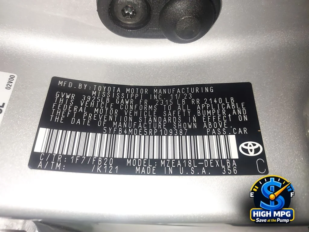 Used 2024 Silver Toyota LE image 31