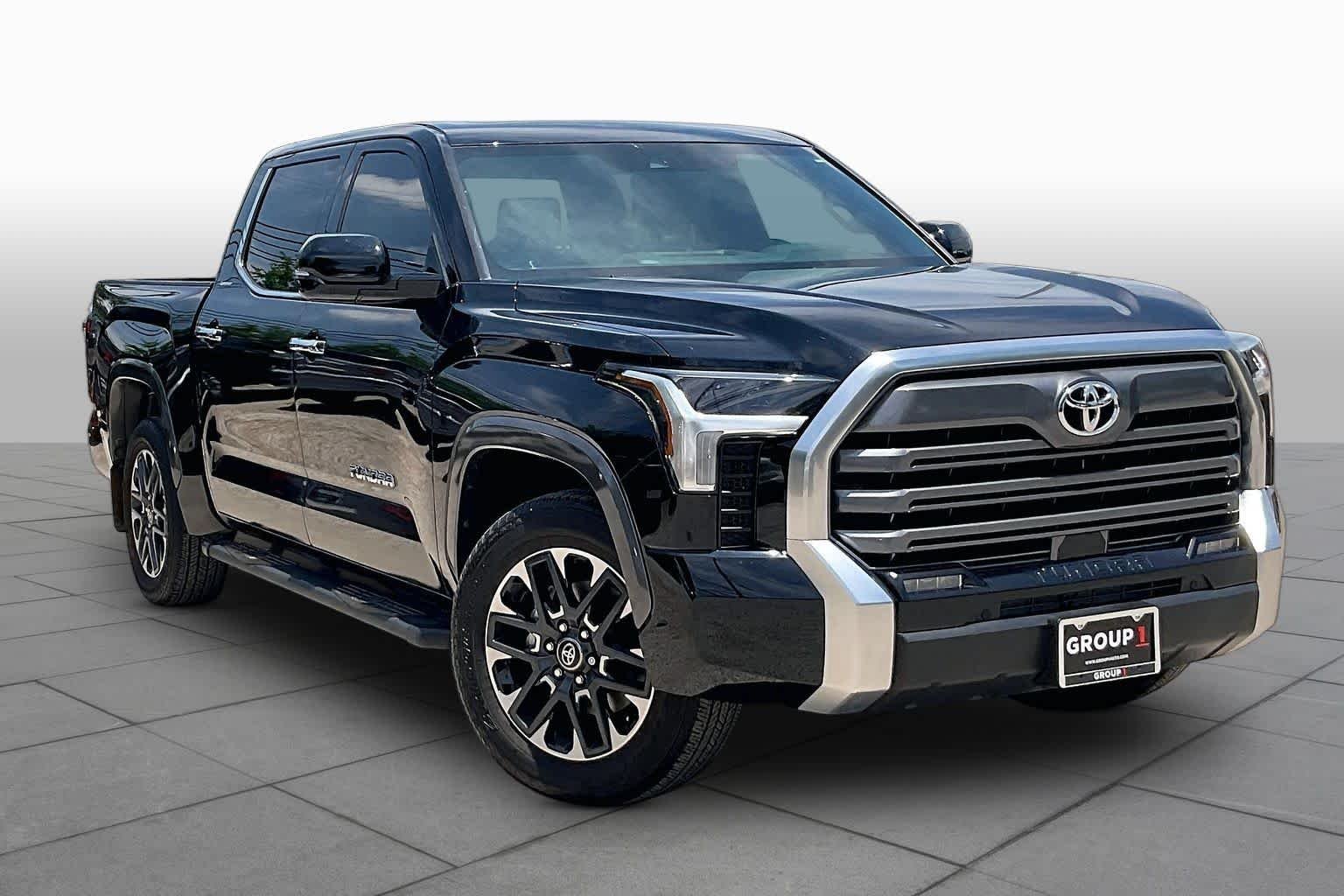 Used 2025 Midnight Black Metallic Toyota Limited image 3