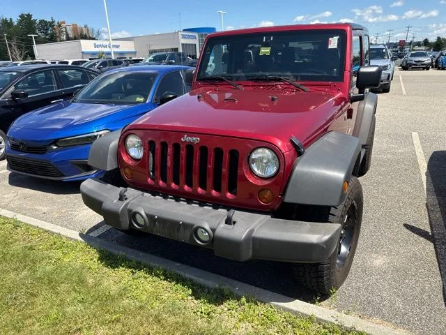 Used 2013 Deep Cherry Red Crystal Jeep Sport image 8