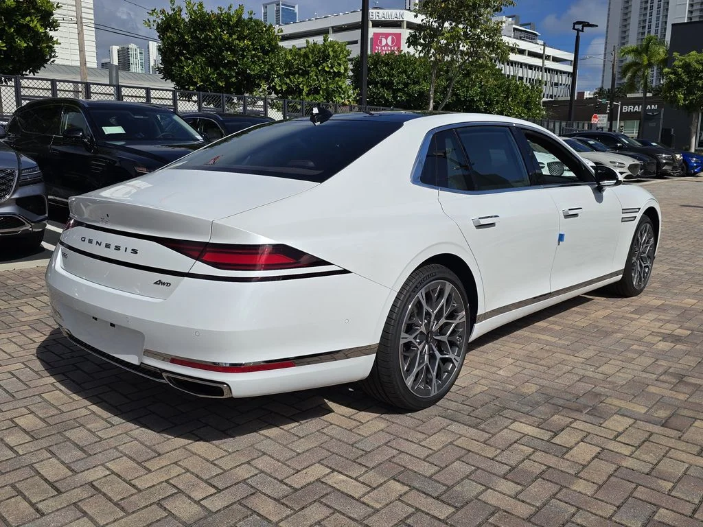 New 2026 White Genesis 3.5T e-SC image 3