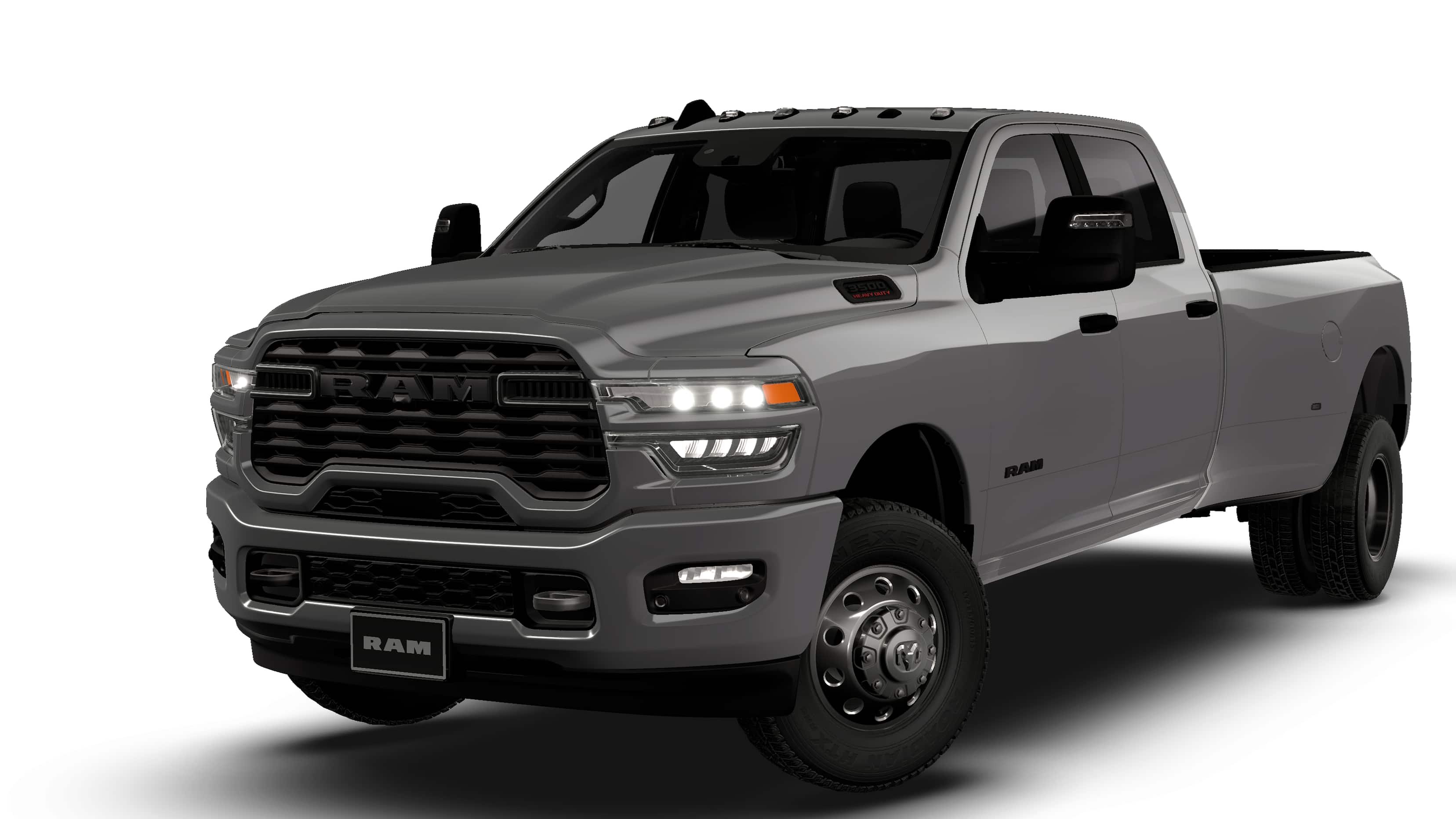 New 2026 Ceramic Gray Clear-Coat Exterior Paint RAM BIG HORN image 27