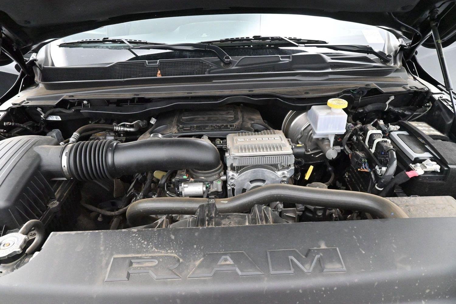 Used 2023 Diamond Black Crystal Pearlcoat Ram Big Horn image 35