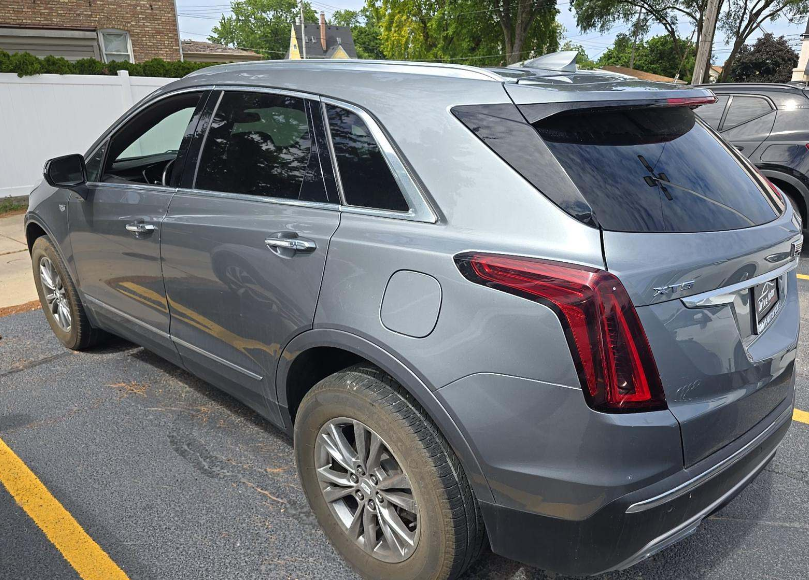 Used 2022 Gray Cadillac Premium Luxury image 2