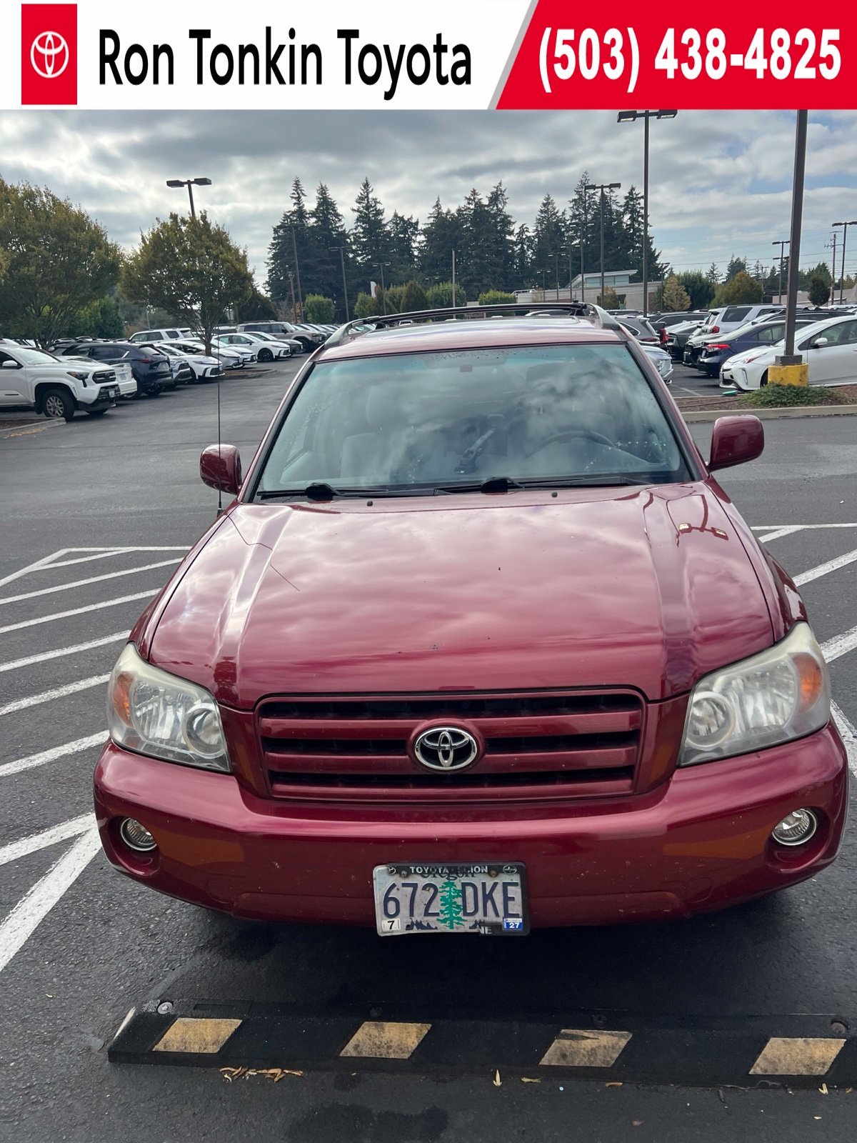 Used 2007 Salsa Red Pearl Toyota V6 image 1