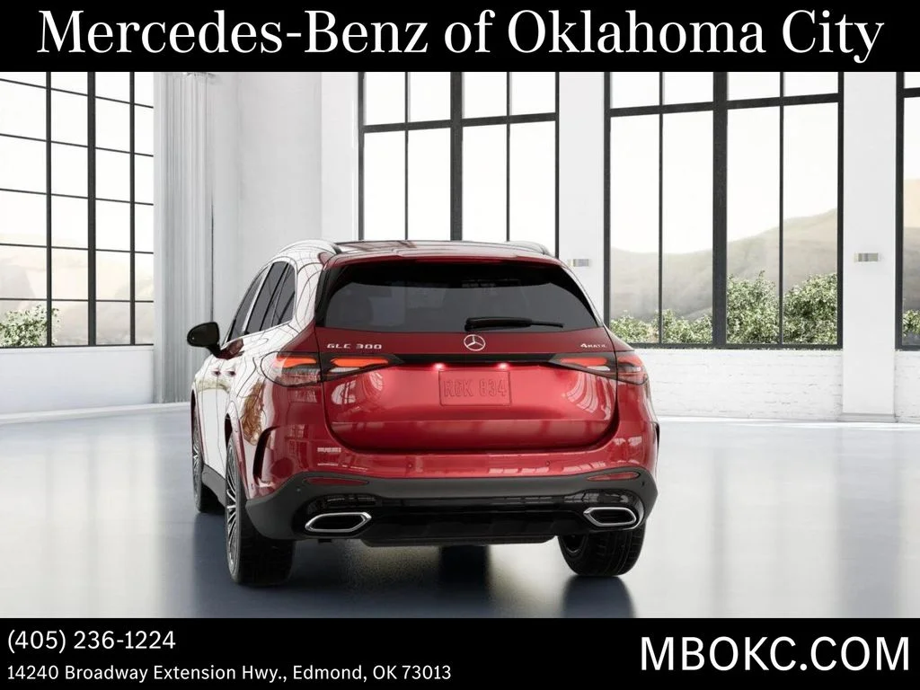 New 2026 MANUFAKTUR Patagonia Red Metallic Mercedes-Benz GLC 300 image 27