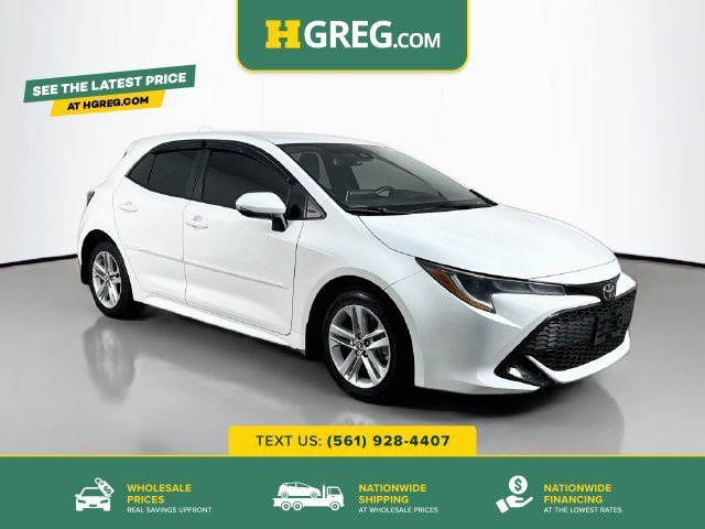 Used 2022 White Toyota SE image 1