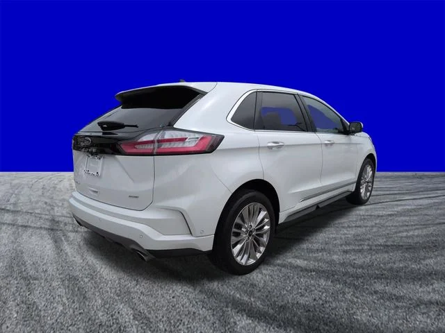 Certified Used 2024 Star White Ford Titanium image 4