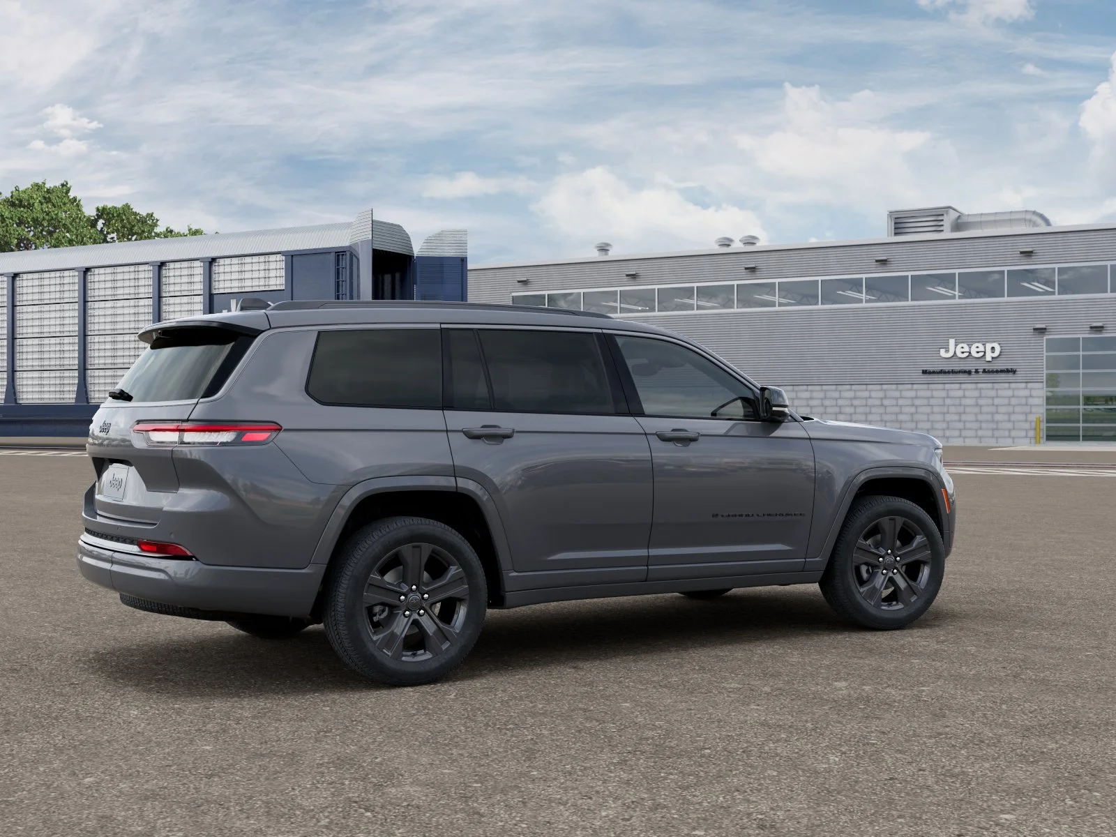 New 2027 Sting-Gray Clear-Coat Paint Jeep Limited image 2