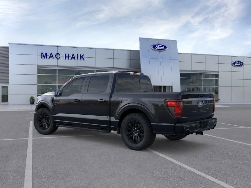 New 2026 Agate Black Metallic Ford XLT image 4