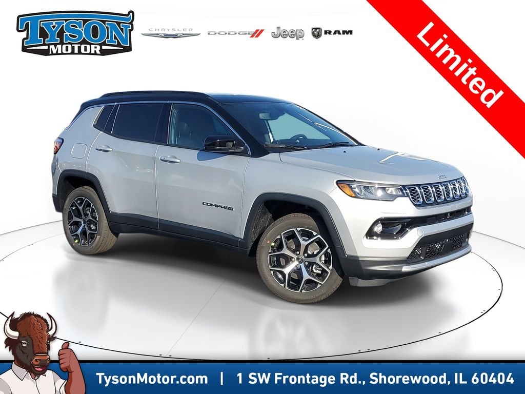 New 2026 Silver Zynith Metallic Clearcoat Jeep Limited image 1