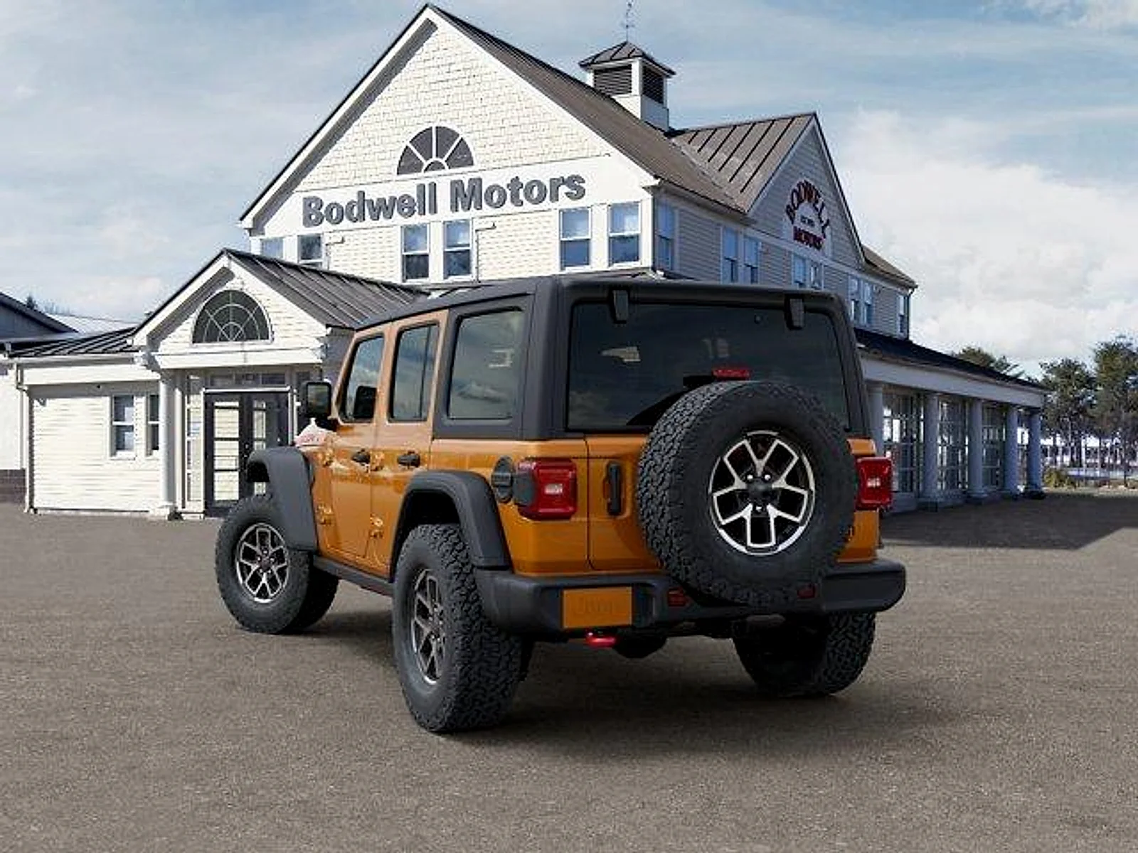New 2026 Goldilocks Exterior Paint Jeep 4-Door Rubicon 4x4 image 3