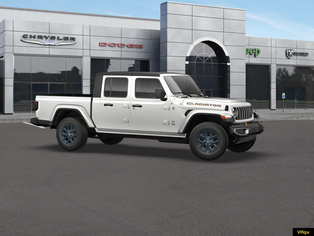 New 2026 Bright White Clear-Coat Exterior Paint Jeep 85th Anniversary Edition image 9
