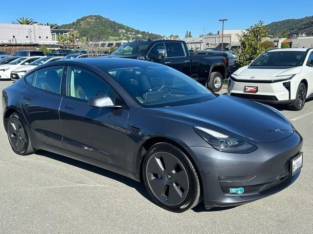 Used 2021 Tesla Model 3 Base with VIN 5YJ3E1EA8MF057608 for sale in San Rafael, CA