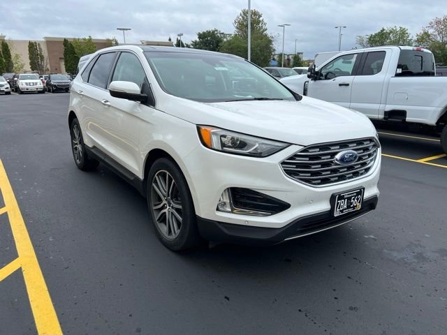 Used 2020 White Ford Titanium image 1