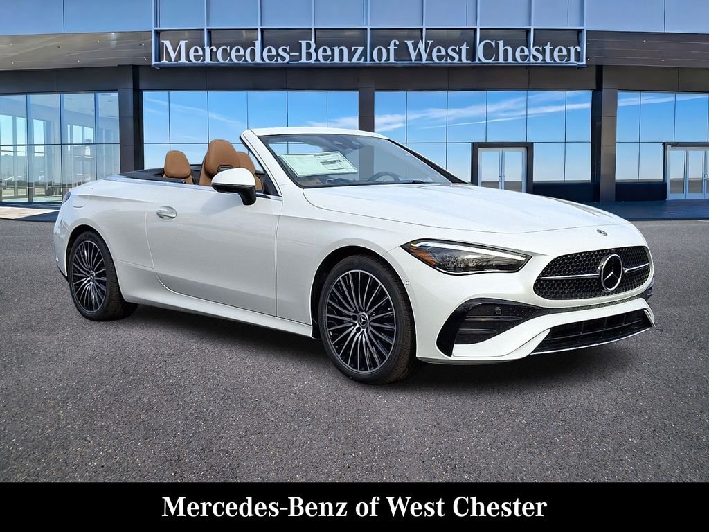 New 2026 MANUFAKTUR Moonlight White Metallic Mercedes-Benz CLE 300 image 1