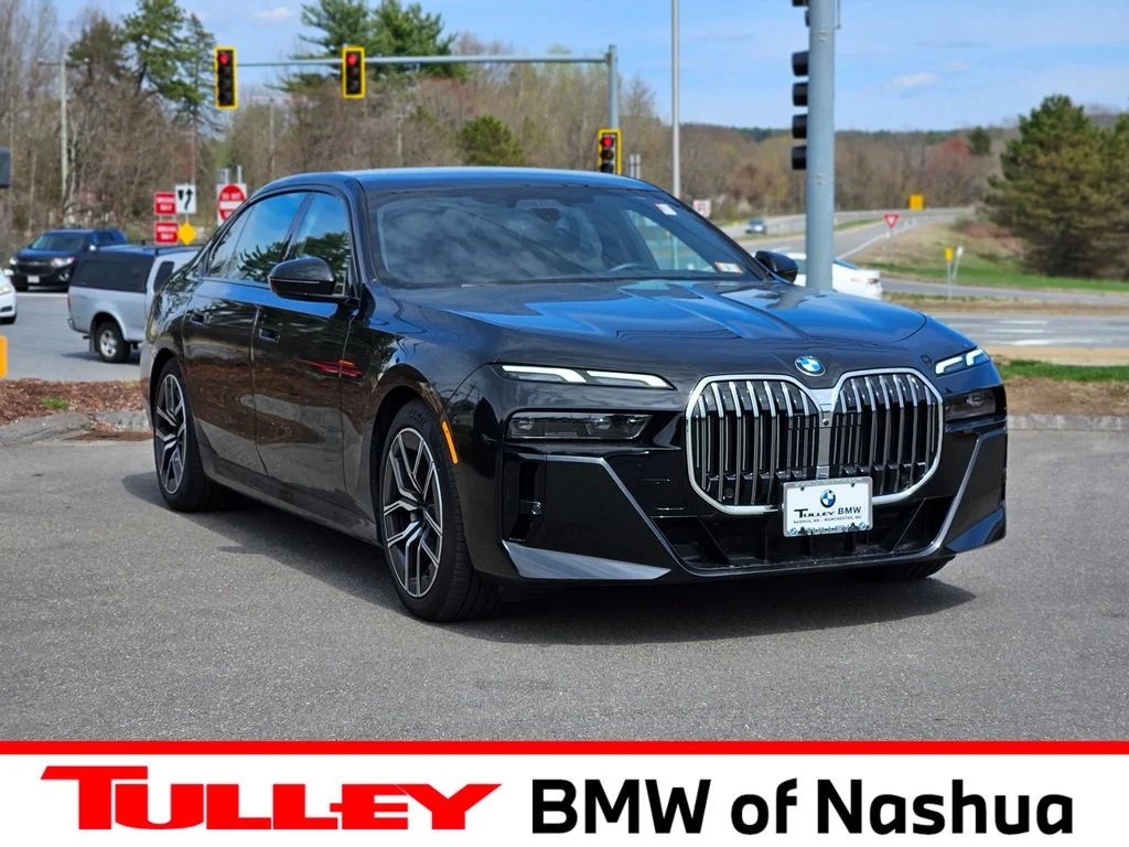 Certified Used 2024 Black Sapphire Metallic BMW 760i xDrive image 1