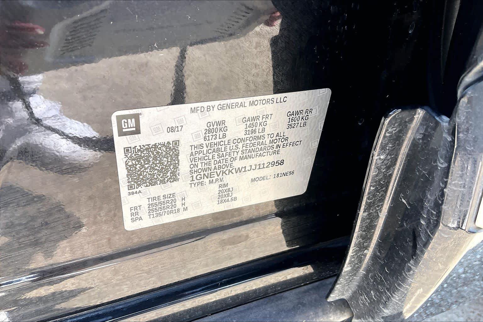 Used 2018 Mosaic Black Metallic Chevrolet High Country image 35