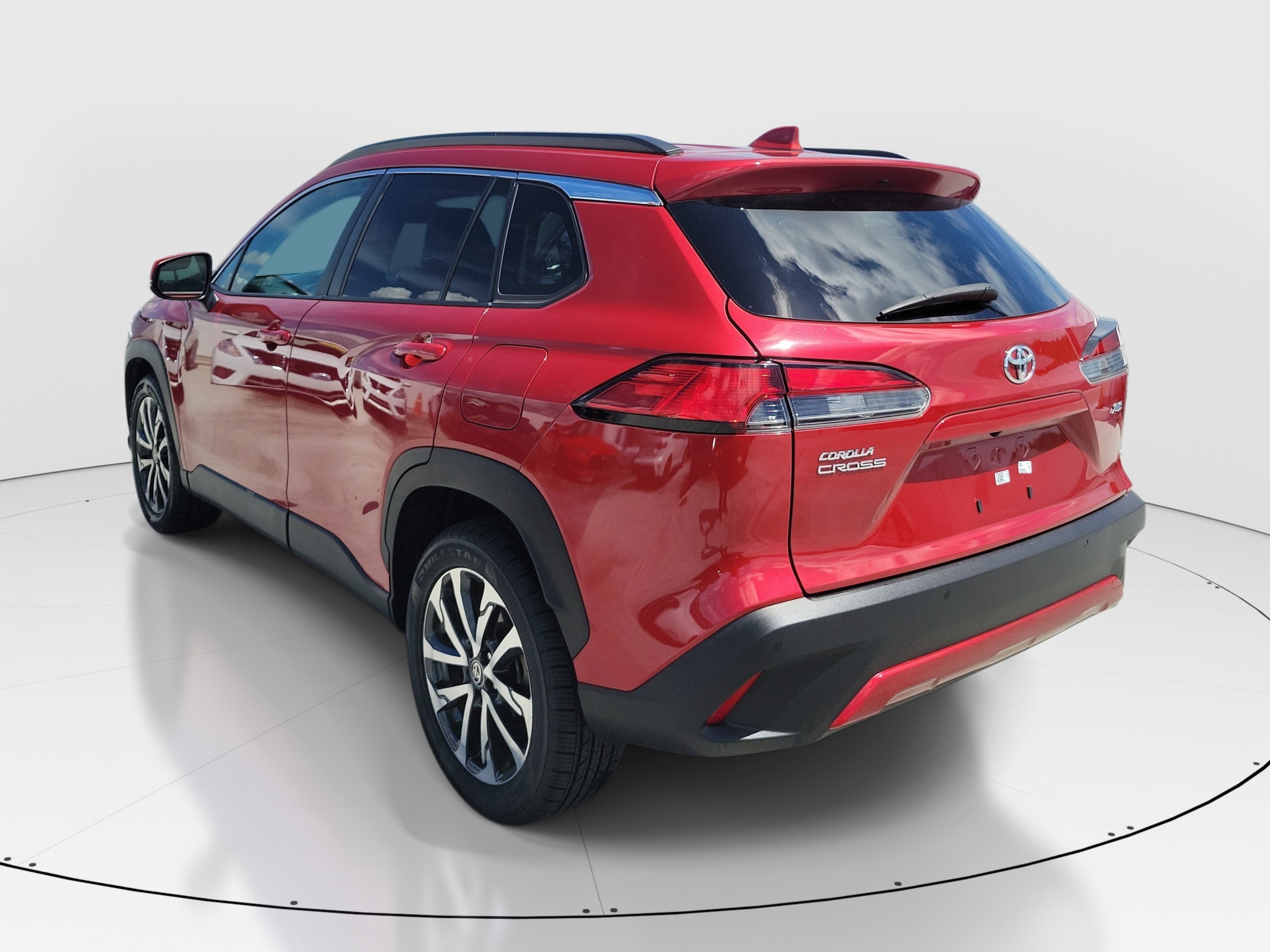 Certified Used 2023 Barcelona Red Metallic Toyota XLE image 4