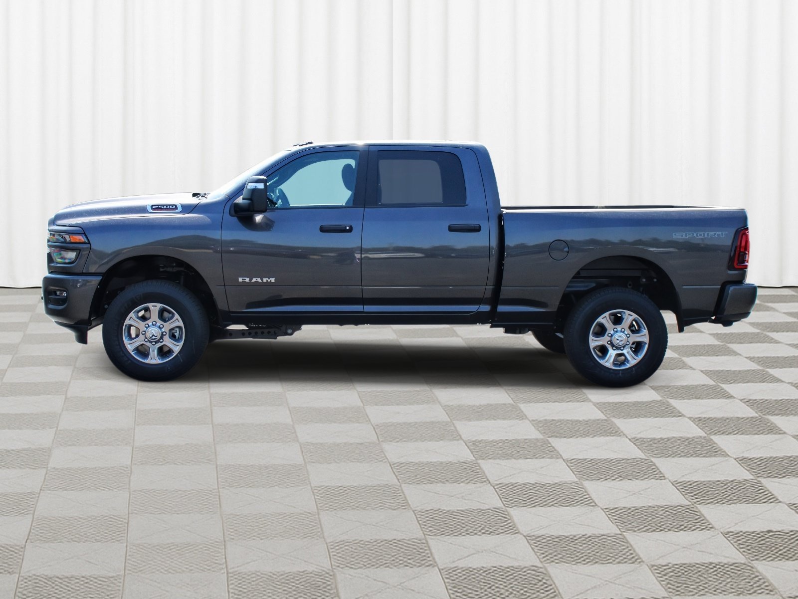 New 2026 Granite Crystal Metallic Clear-Coat Exterior Paint RAM Big Horn image 34