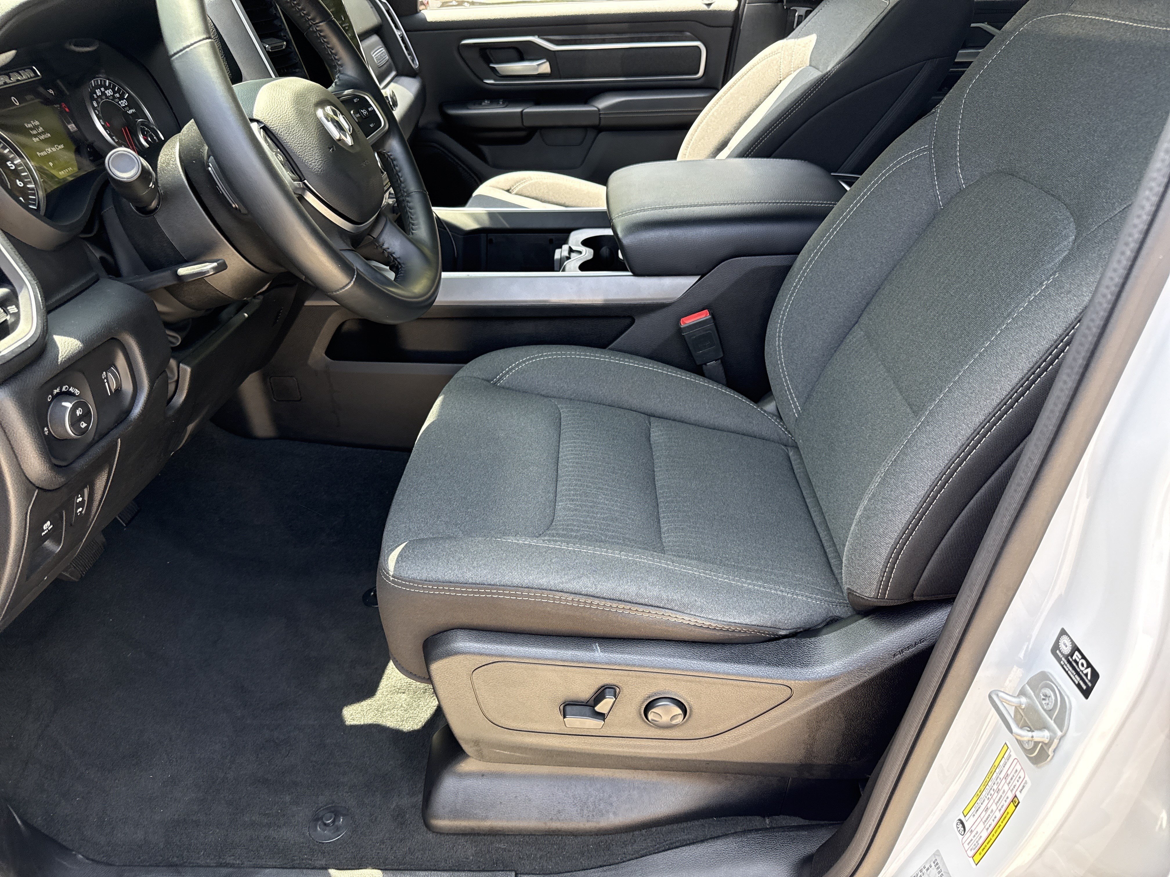 Used 2022 Bright White Clearcoat Ram Big Horn image 9