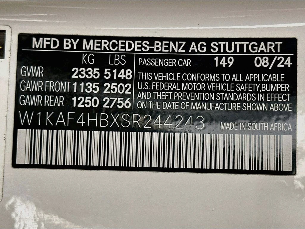 Used 2025 White Mercedes-Benz C 300 image 32