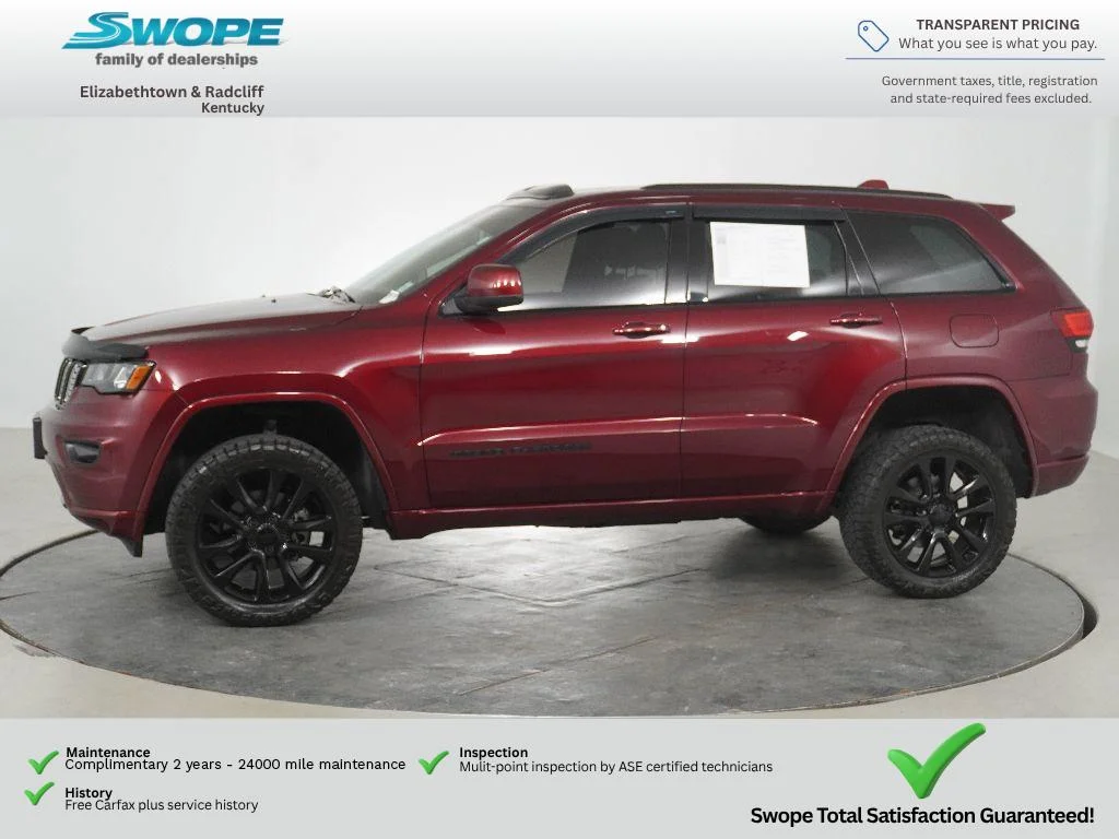 Used 2019 Velvet Red Pearlcoat Jeep Altitude image 6