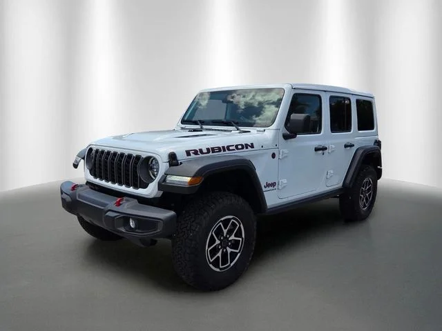 New 2026 Bright White Clear-Coat Exterior Paint Jeep Rubicon image 2
