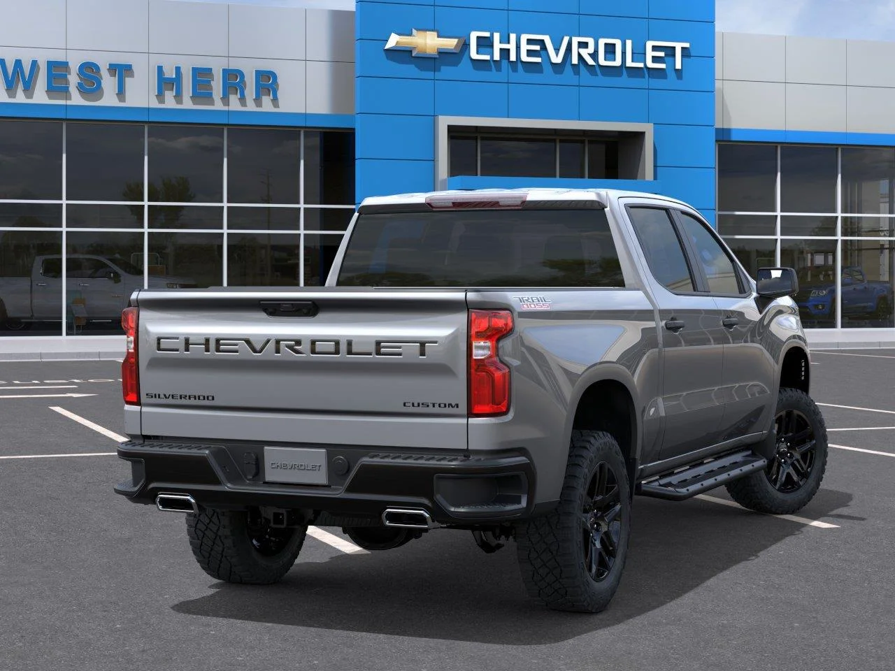 New 2026 Sterling Gray Metallic Chevrolet Custom Trail Boss image 4
