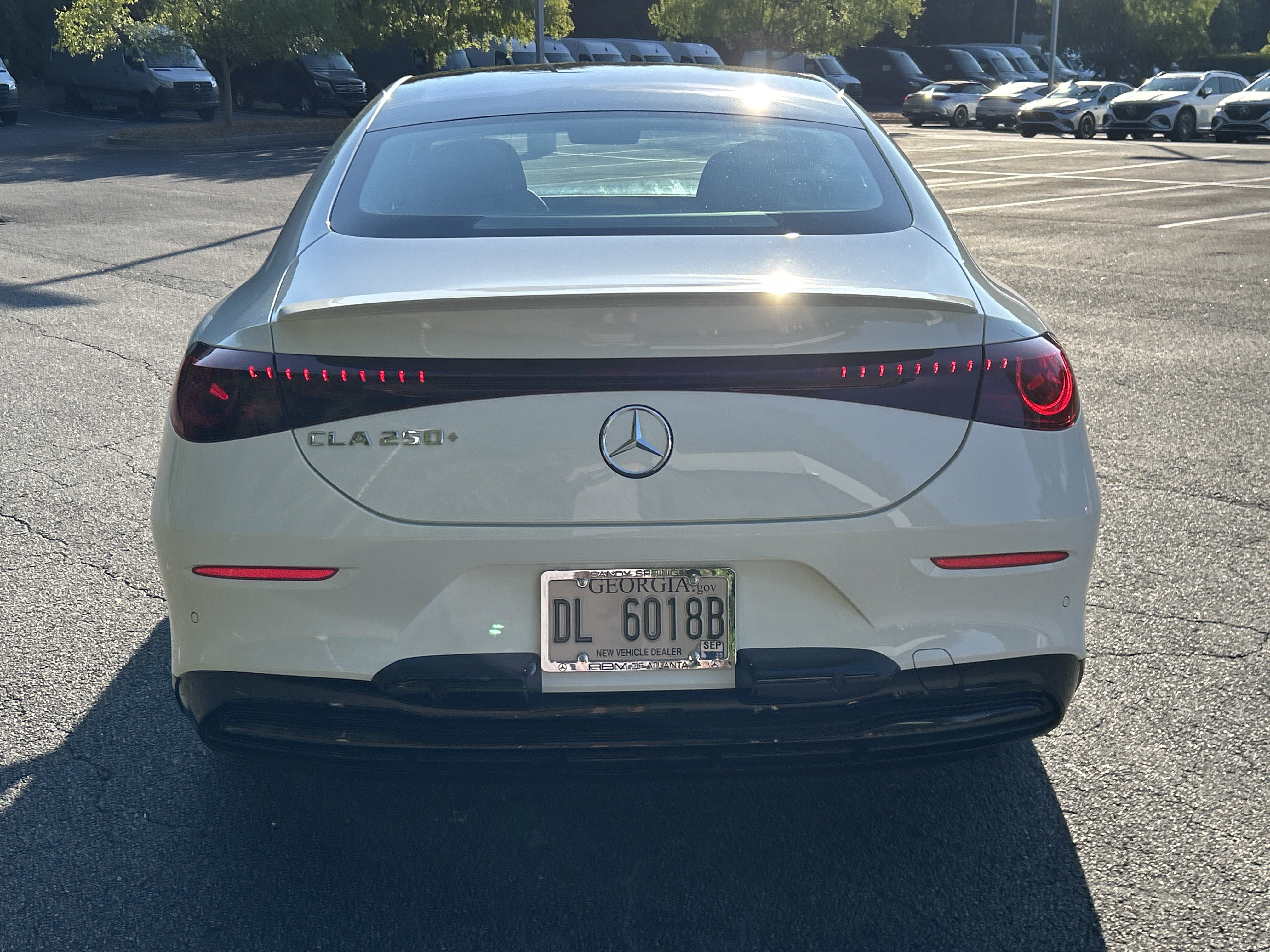 New 2027 Polar White Mercedes-Benz CLA 250+ Electric Sedan image 7