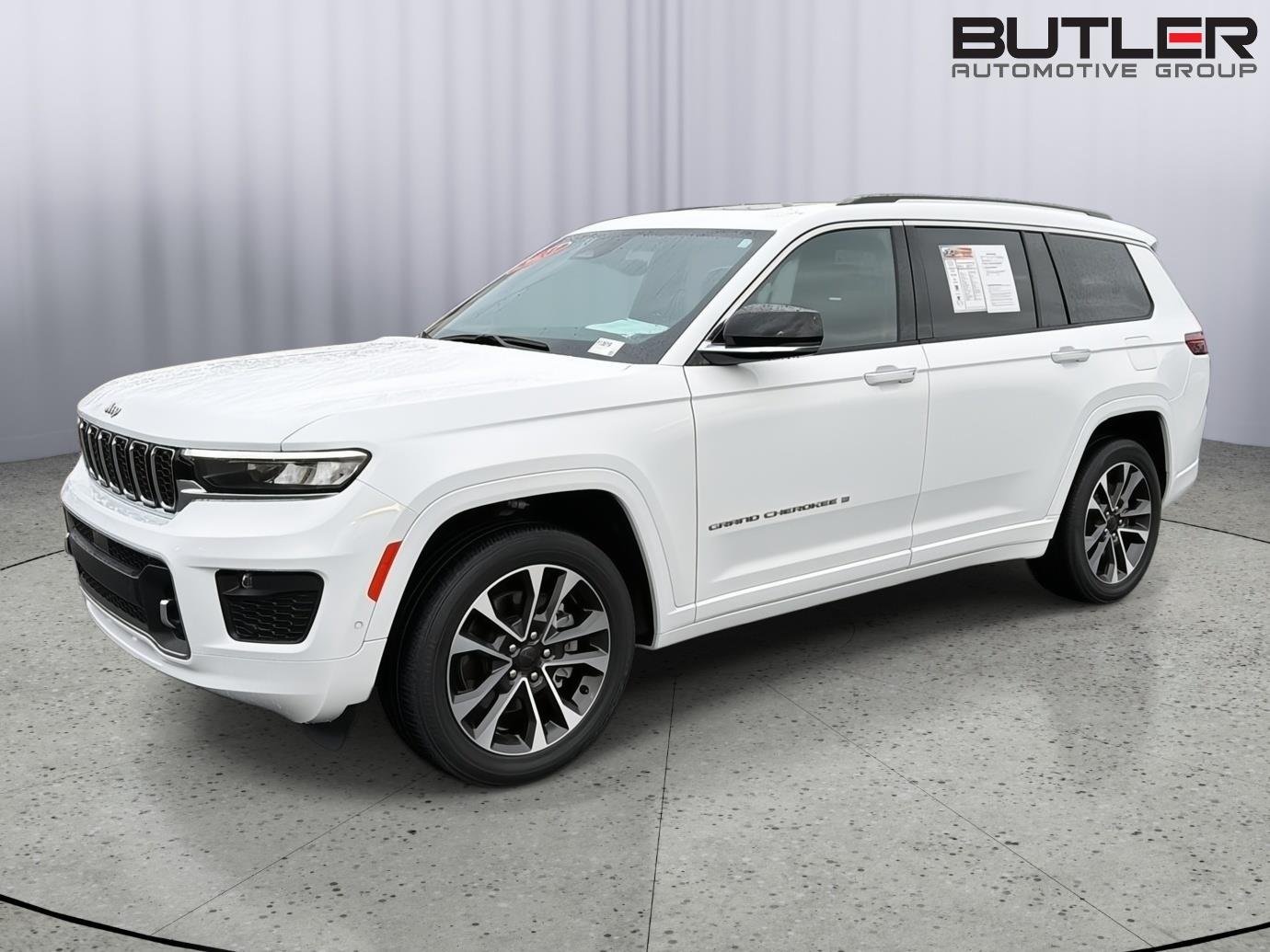 Used 2023 Bright White Clearcoat Jeep Overland image 2