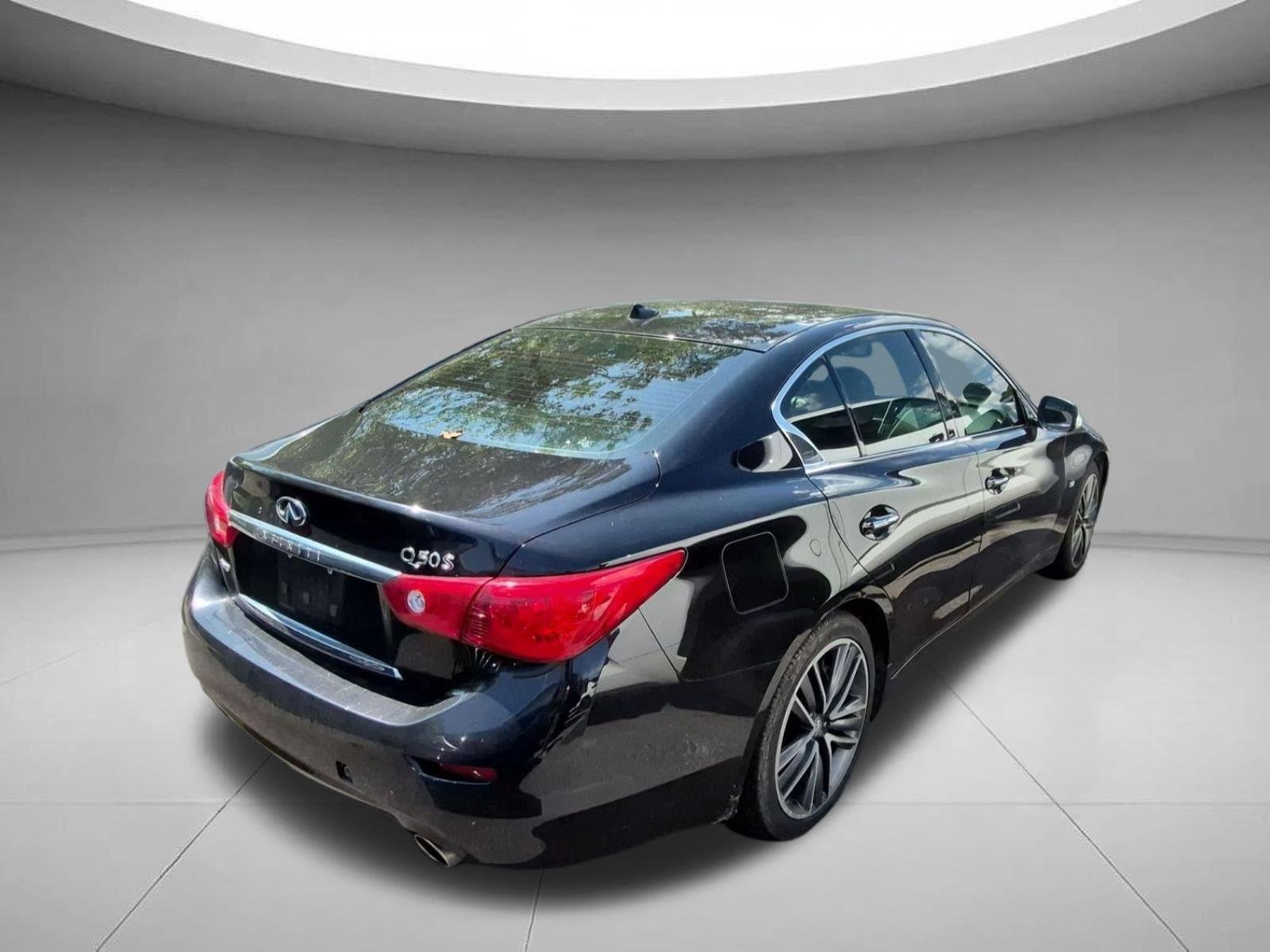 Used 2015 Black Obsidian INFINITI Sport image 3