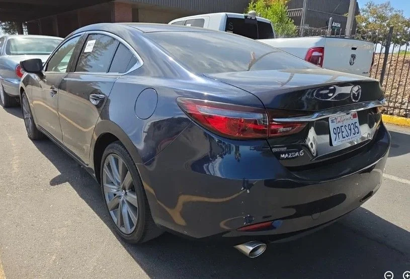 Used 2021 Blue Mazda Touring image 2