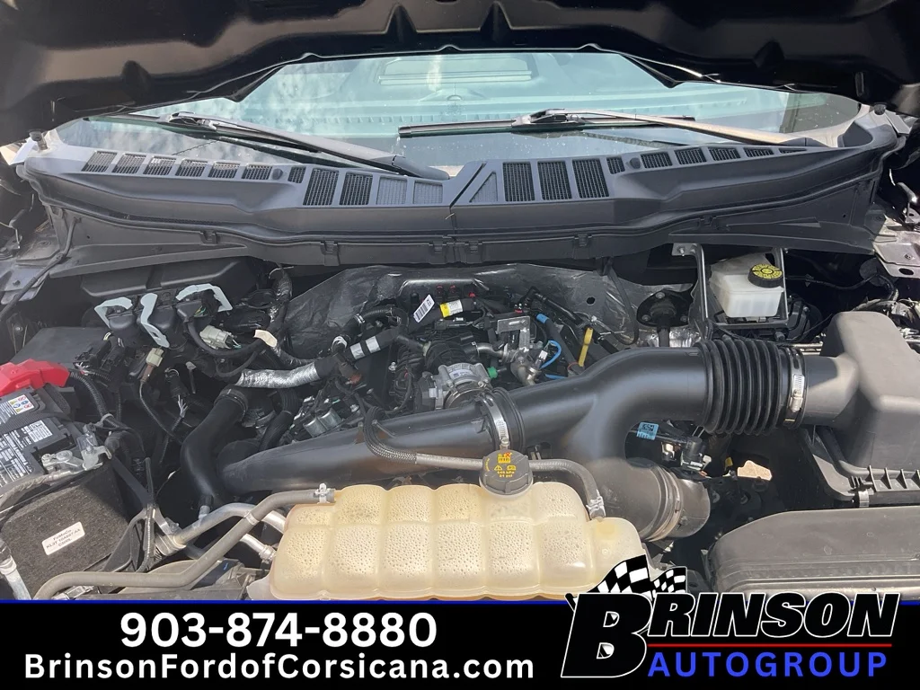 Used 2024 Agate Black Metallic Ford STX image 12