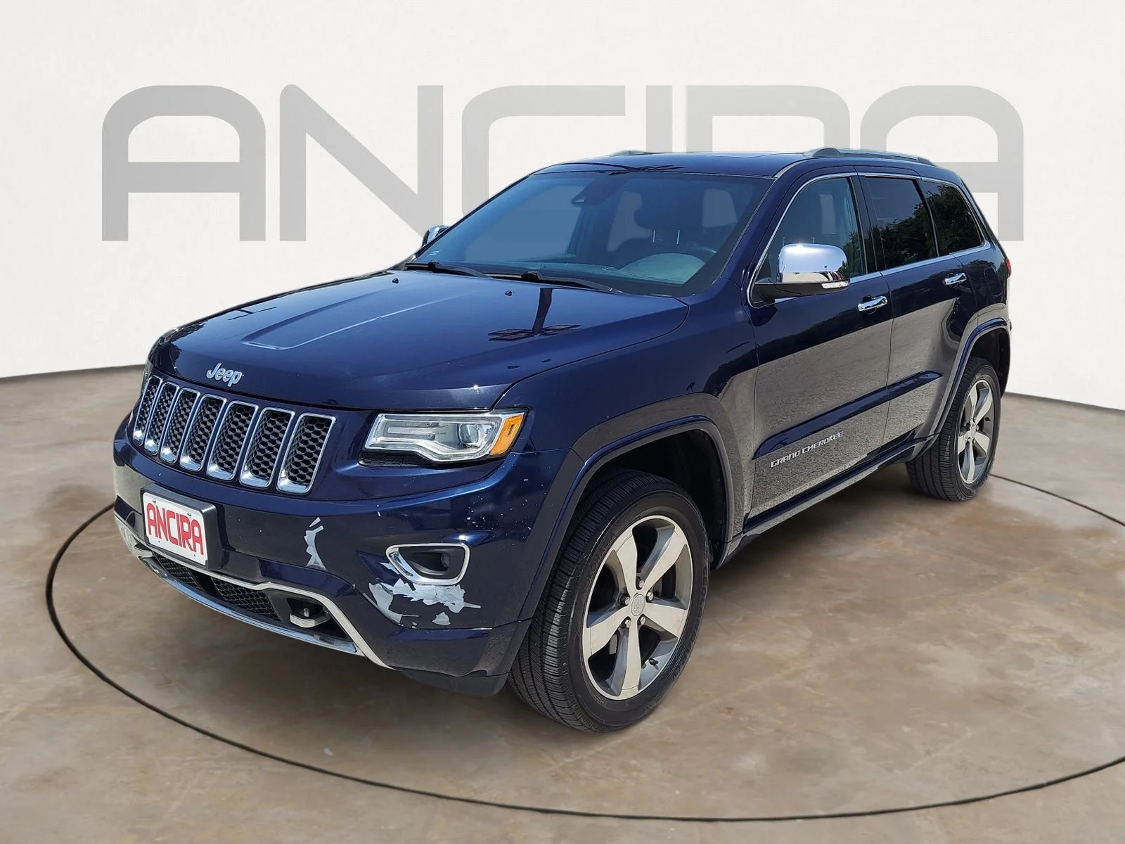 Used 2015 True Blue Pearlcoat Jeep Overland image 6