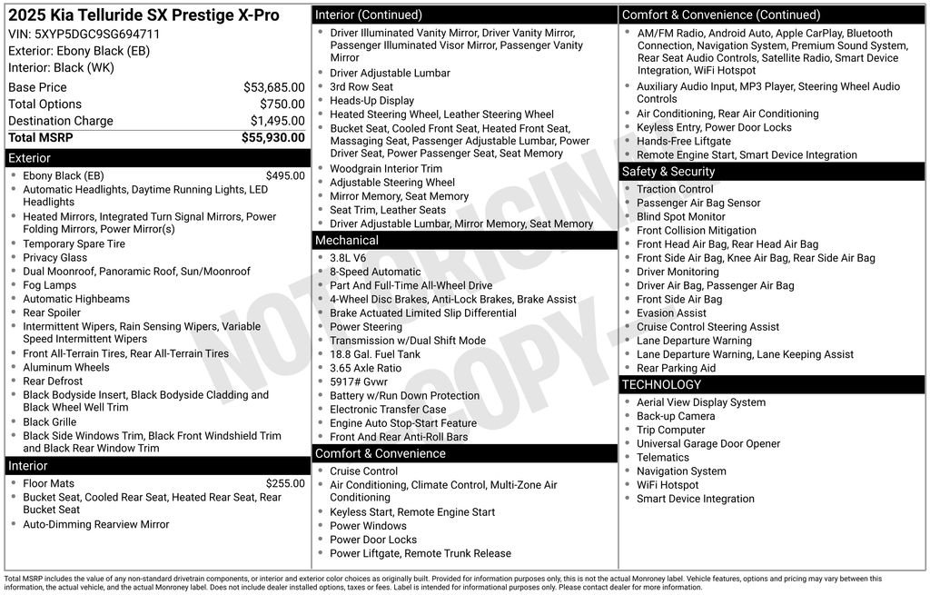 2025 Kia Telluride SX Prestige X-Pro - Photo 32