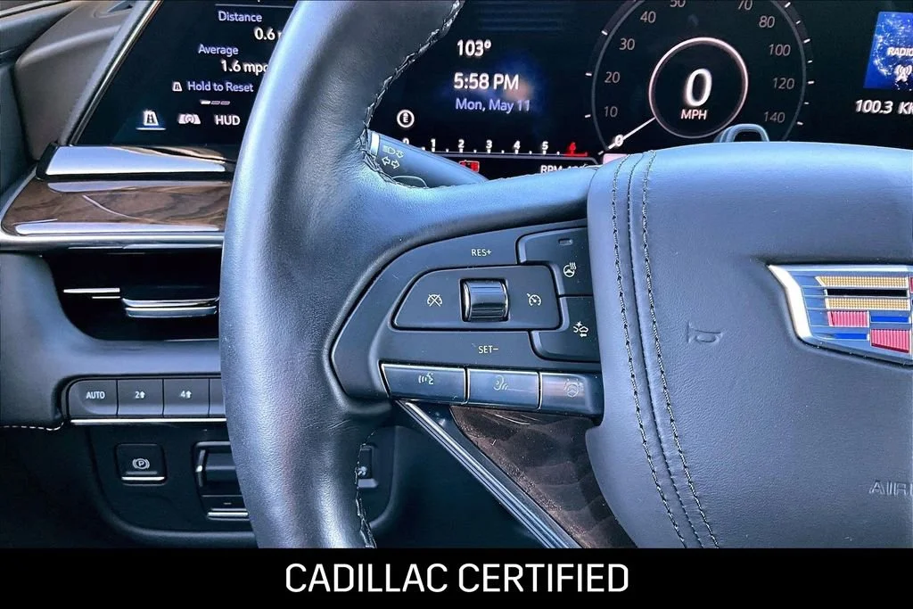 Used 2024 Dark Emerald Metallic Cadillac Sport Platinum image 22