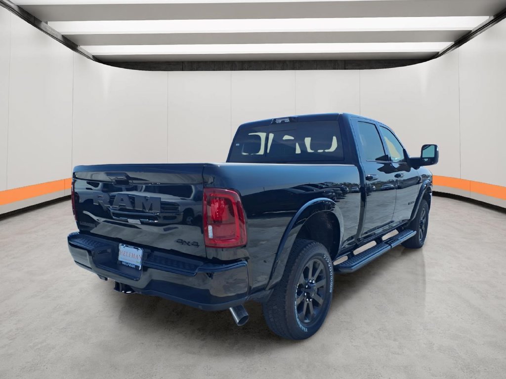 New 2027 Diamond Black Crystal Pearl-Coat Exterior Paint RAM Laramie image 6